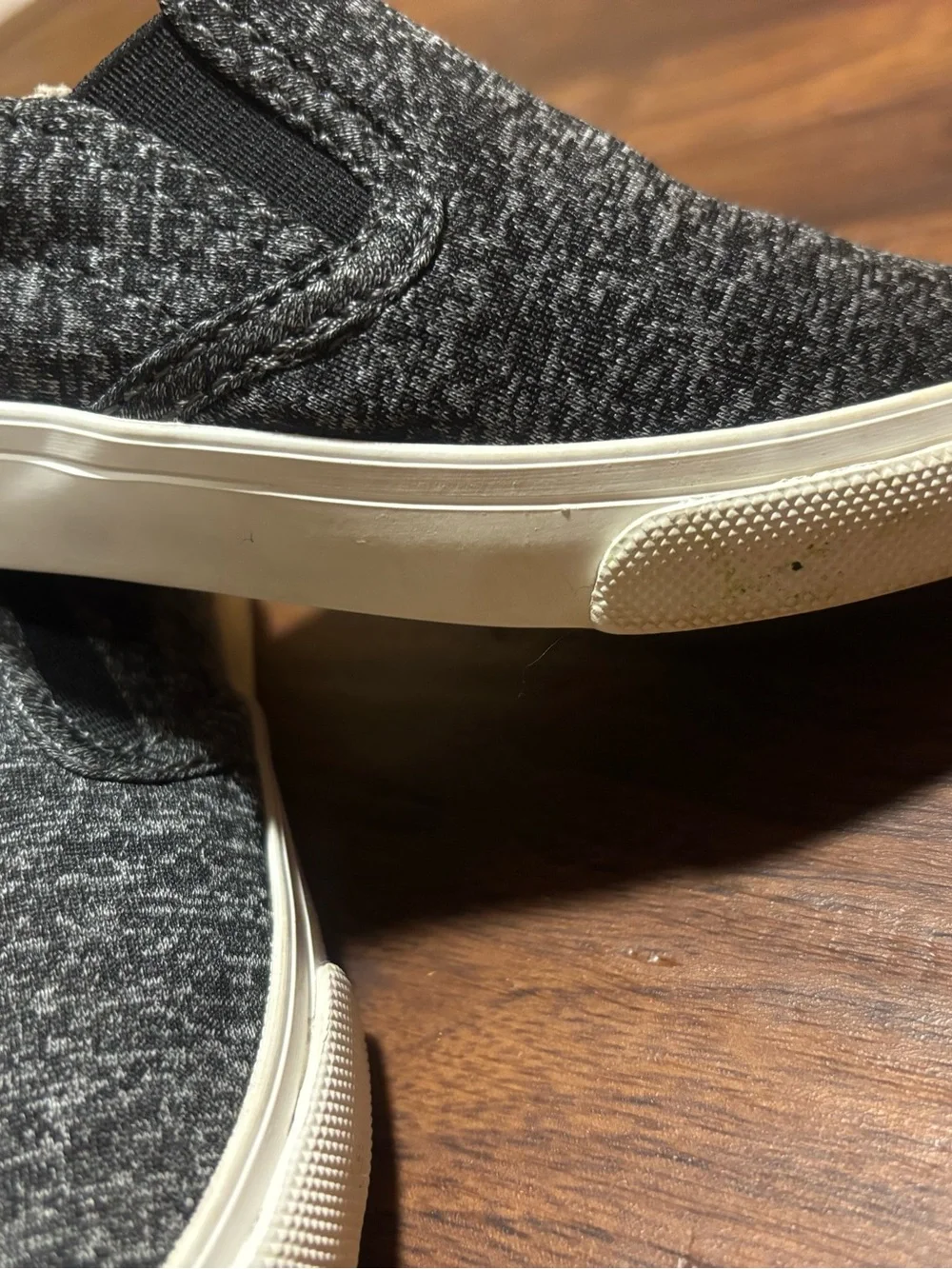 Old Navy Toddler Boys Slip On Sneakers Shoes - Dark Grey 9